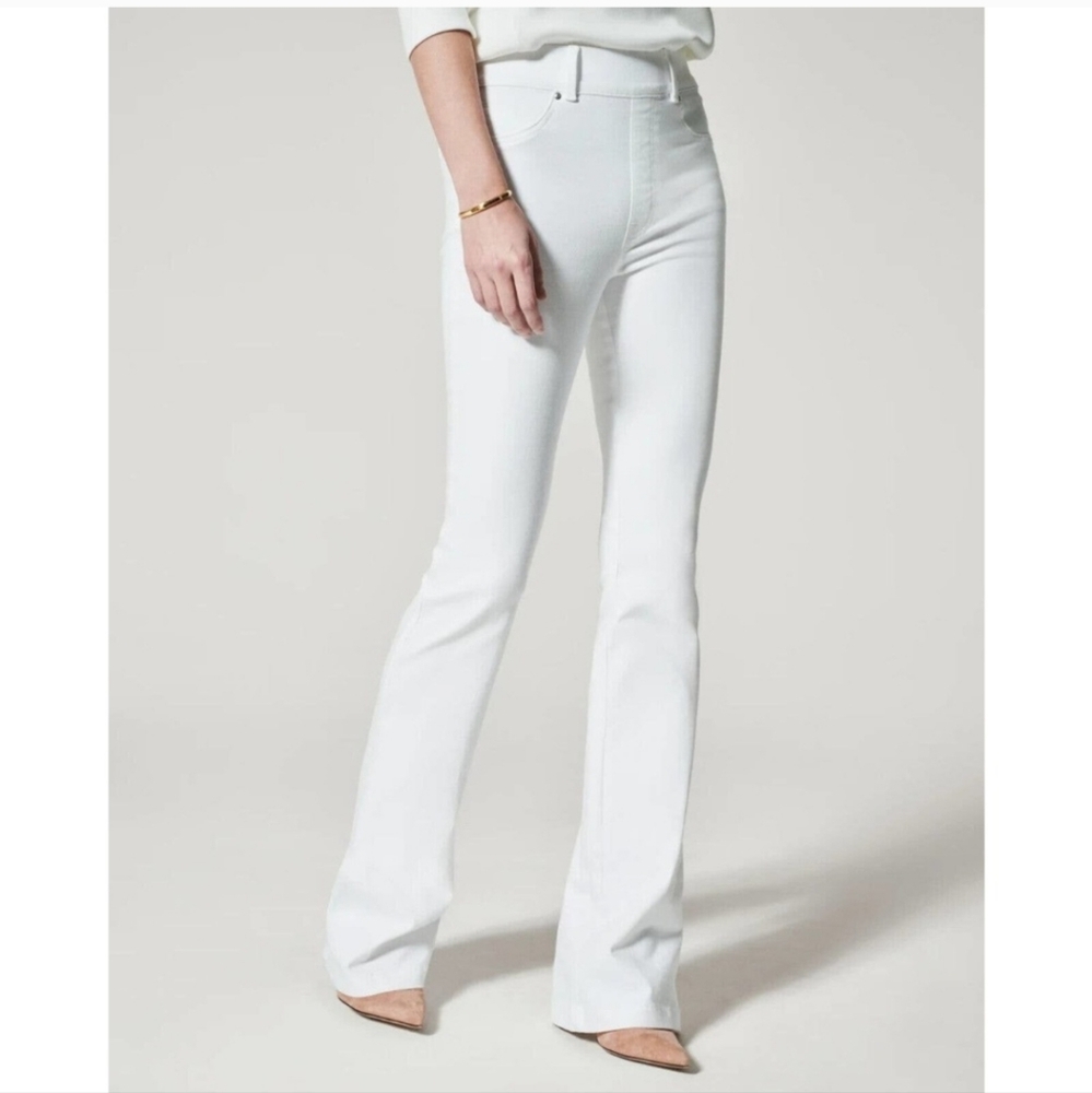 NWT SPANX Classic White Flares